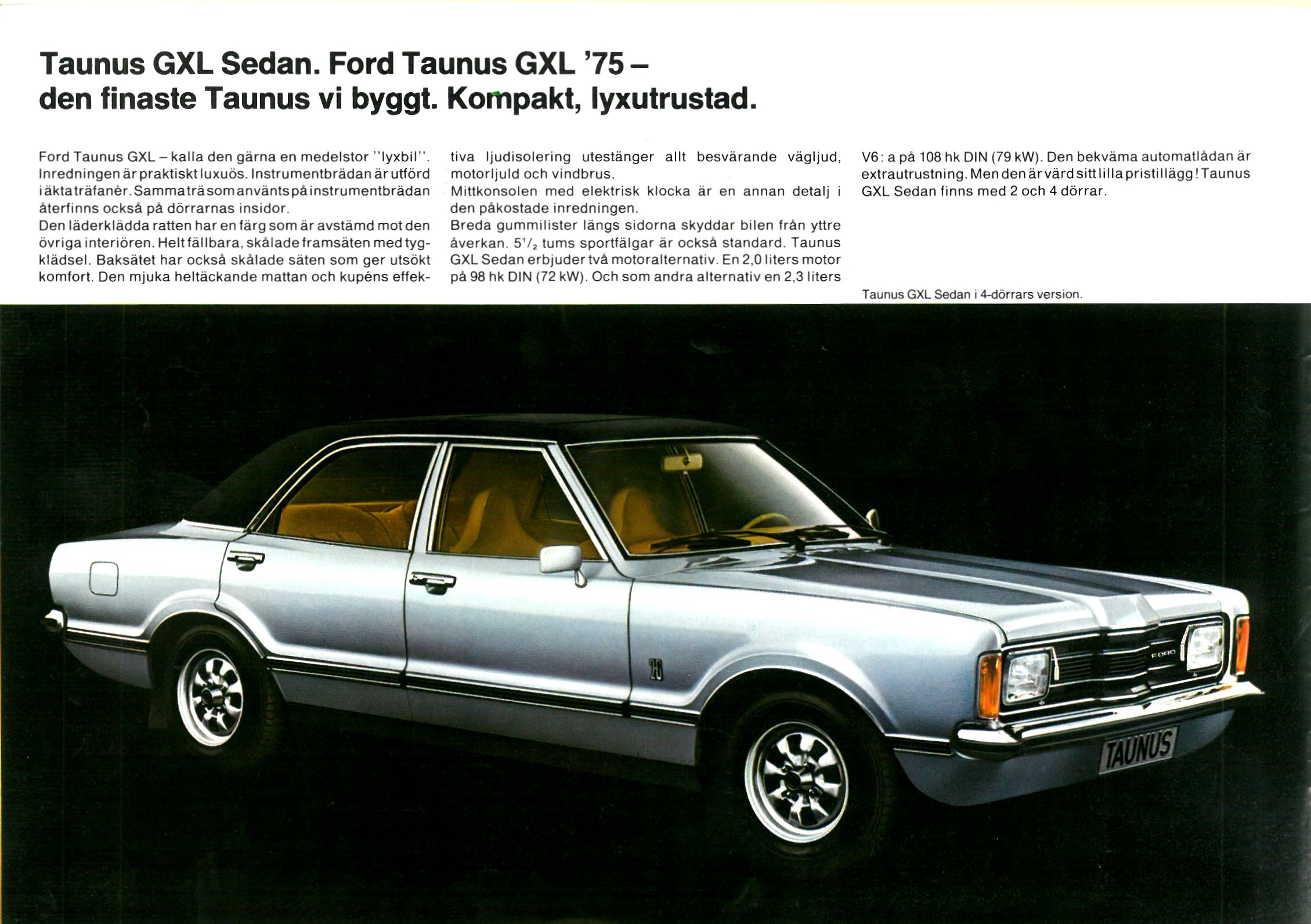 Ford Taunus Brochure